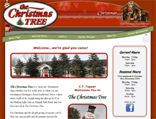 Tablet Screenshot of christmastreegiftshop.com